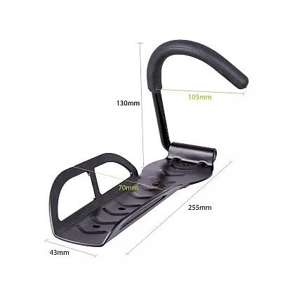 Bicycle wall bracket bicycle hook strong