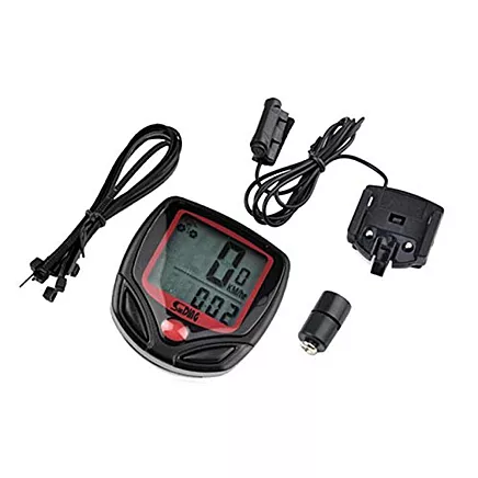 Waterproof bicycle computer 14 functions