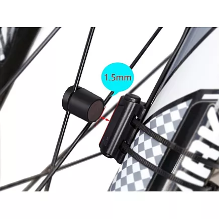 Waterproof bike counter lcd speedometer