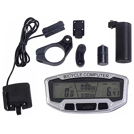 Waterproof lcd bicycle counter 28 functions bicycle