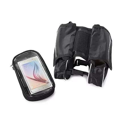 Bicycle bag frame pannier bicycle phone case