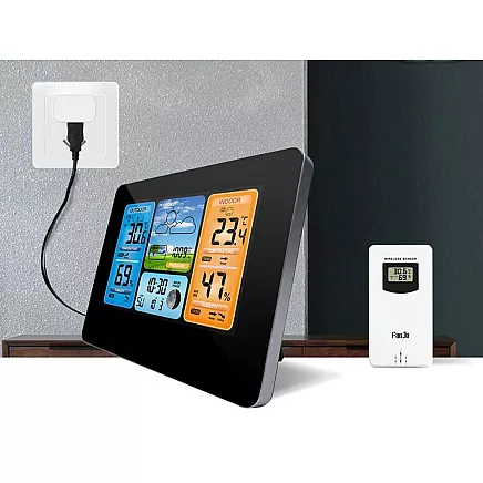 Wireless weather station hygrometer dcf