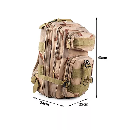 Tactical military backpack military survival 30l