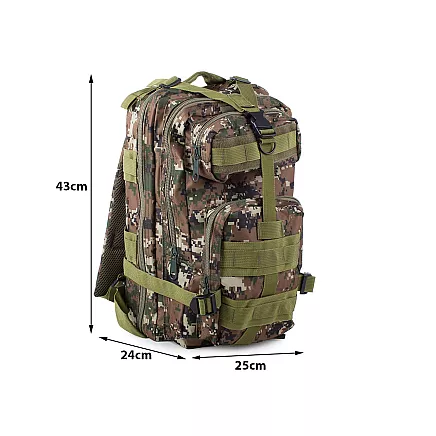 Tactical military backpack military survival 30l