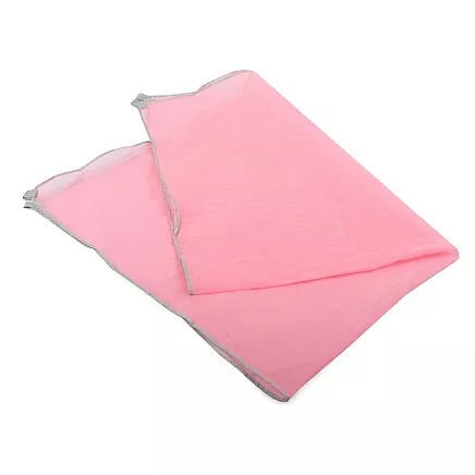 Liels tīklveida pludmales paklājiņš piknikam 200x150 cm, rozā