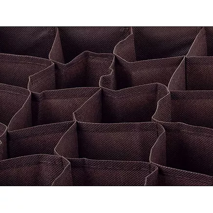 Organiser for the wardrobe drawer for socks underwear