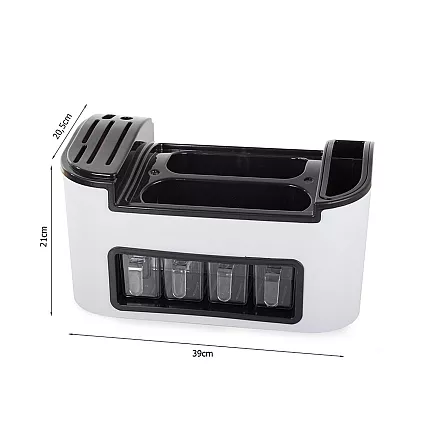 Kitchen organiser for cutlery spices utensils utensil holder