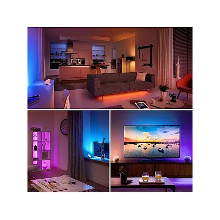 Led tape smd 5050 rgb remote control set 4,5m waterproof