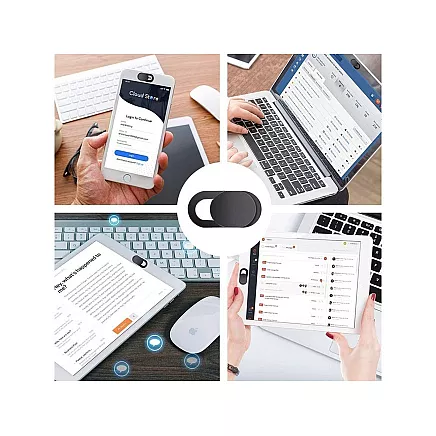 Klēpjdatora Tālruņa Web Kameras Vāks Aizbīdnis Aizsegs Privātuma Aizsardzība 3 gab.