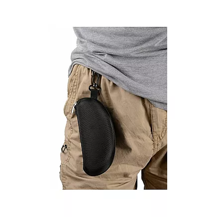 Ciets saulesbriļļu futrālis, briļļu maciņš, Melns