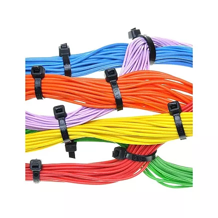 Tricks clamps 3.6x200 100 pcs black