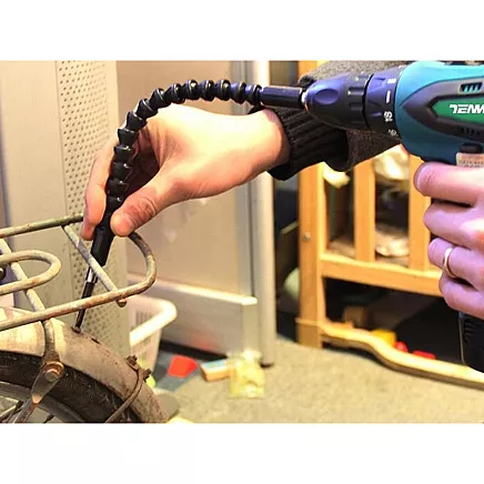 Elastīgā vārpsta, pagarinātājs elektriskajam urbim, skrūvgriezim, 30cm