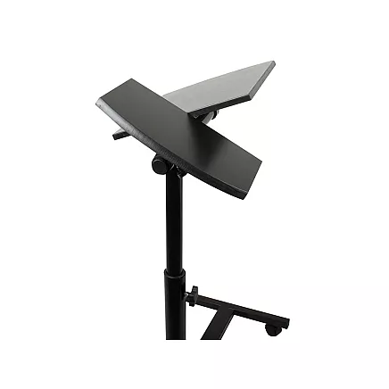 Laptop table on wheels adjustable desk