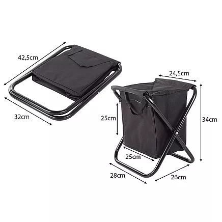 Fishing chair tourist stool thermal