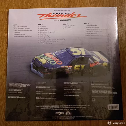 Hans Zimmer - Days Of Thunder (Music From The Motion Picture) (2025), Vinyl, Stage & Screen