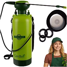 Rokas spiediena dārza smidzinātājs 8L ar plecu siksnu Gardlov 25430