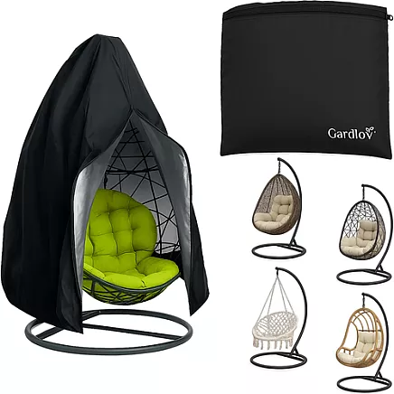 Cover for cocoon, hanging basket, garden chair, swing UV waterproof in GARDLOV case!