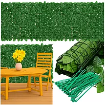Mākslīgais dzīvžogs balkonam 3x1m Gardlov 25343, zaļš