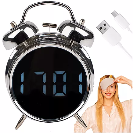 Digital clock - alarm clock Izoxis 26337