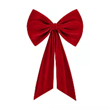 Decorative Christmas bow 50x90cm Glimz