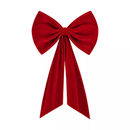 Decorative Christmas bow 50x90cm Glimz