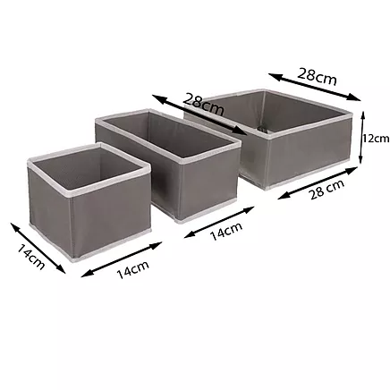 Underwear organizer - set of 6 Ruhhy 25764