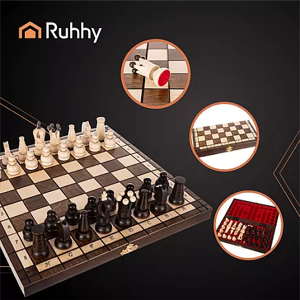 Royal chess 31x31cm Ruhhy 26038