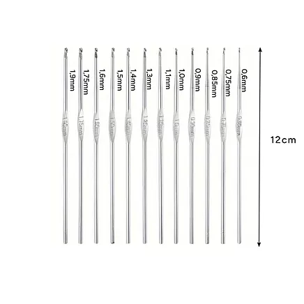 Crochet set 58 pcs. Maaleo 25692