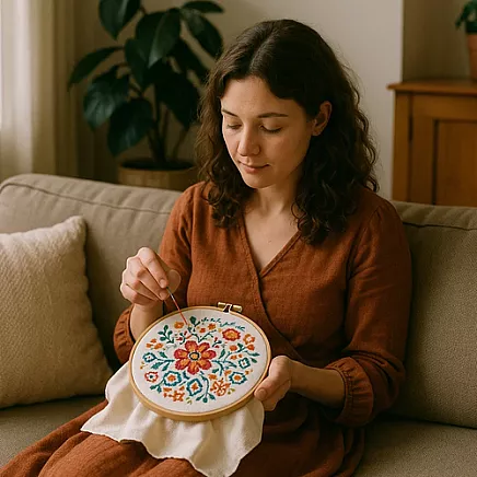 Muline diegu komplekts izšūšanai MAALEO, 50 krāsas