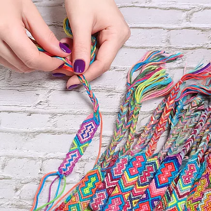 Muline diegu komplekts izšūšanai MAALEO, 50 krāsas