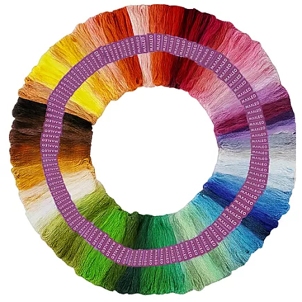 Izšūšanas diegu komplekts Muline MAALEO, 150 krāsas 25662