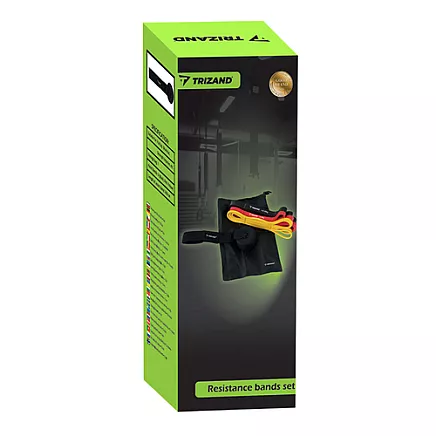 Trizand pretestības gumiju komplekts, 3 gab. ar durvju enkuru 25879