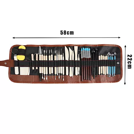 Maaleo 26135 Māla modelēšanas un tēlniecības instrumentu komplekts, 40 gab.