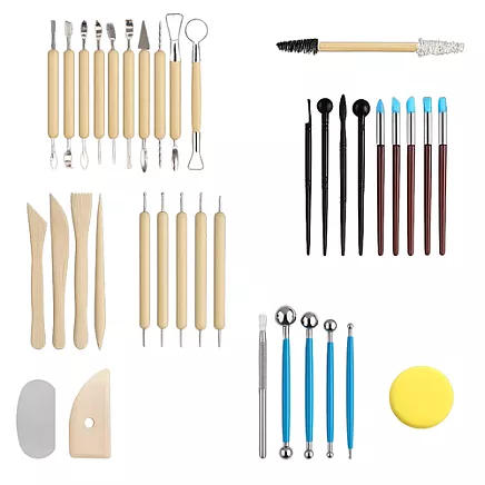 Maaleo 26135 Māla modelēšanas un tēlniecības instrumentu komplekts, 40 gab.