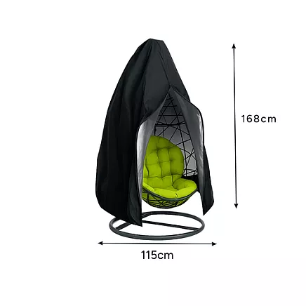 Cover for cocoon, hanging basket, garden chair, swing UV waterproof in GARDLOV case!
