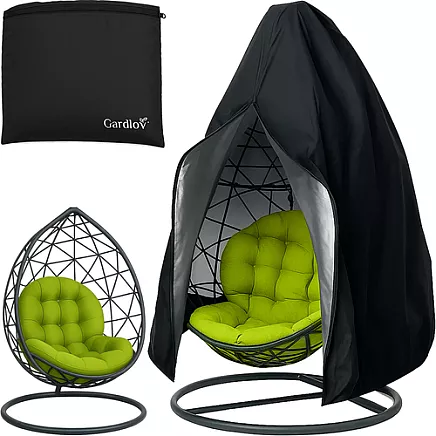 Cover for cocoon, hanging basket, garden chair, swing UV waterproof in GARDLOV case!
