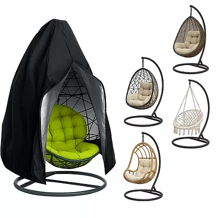 Cover for cocoon, hanging basket, garden chair, swing UV waterproof in GARDLOV case!
