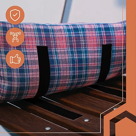 Self-adhesive Velcro black 5m x 2.5cm Ruhhy 24237