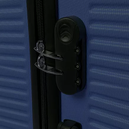 3-in-1 suitcase set - navy blue Trizand 26664