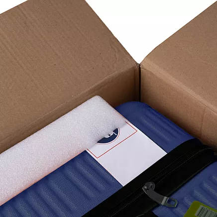 3-in-1 suitcase set - navy blue Trizand 26664