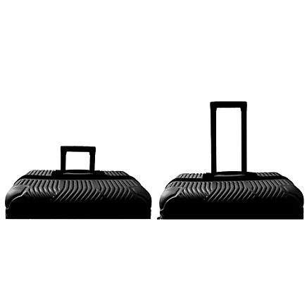 3-in-1 suitcase set - black Trizand 26661