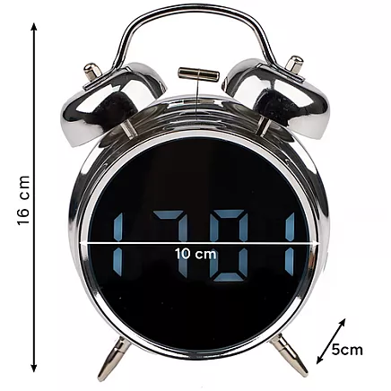 Digital clock - alarm clock Izoxis 26337