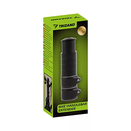 Velosipēda stūres iznesuma pagarinātājs Trizand 25993, 28,6 mm, melns