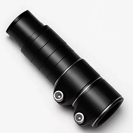 Velosipēda stūres iznesuma pagarinātājs Trizand 25993, 28,6 mm, melns