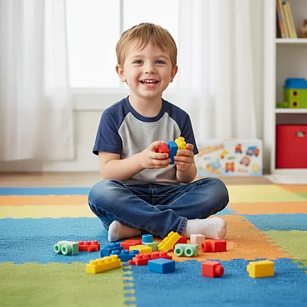 Rubber blocks - sensory 30 pieces 26576