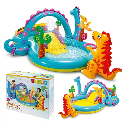 Wodny plac zabaw - dinoland INTEX 57135NP