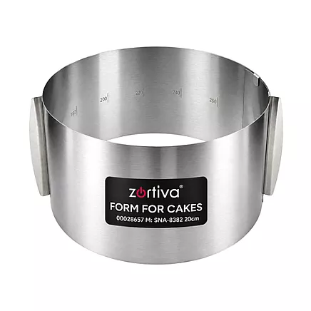 Cake tin/confectionery rim 20cm Zortiva