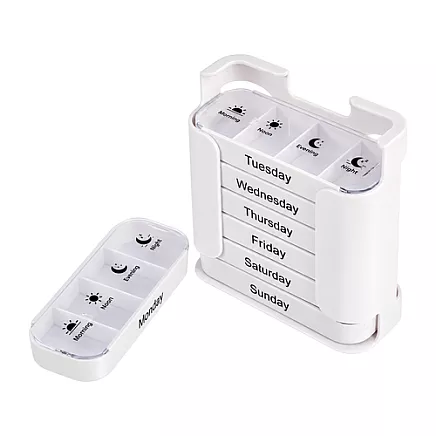 Medication organizer - 7-day Isomedix case