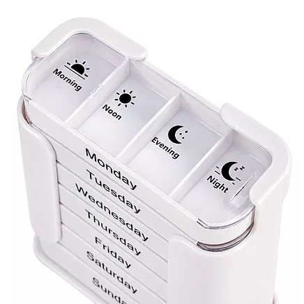 Medication organizer - 7-day Isomedix case