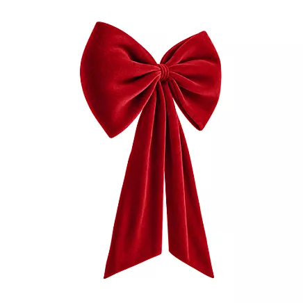 Decorative Christmas bow 50x90cm Glimz